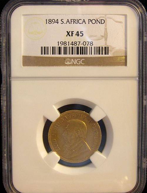 1894 PAUL KRUGER POND XF45