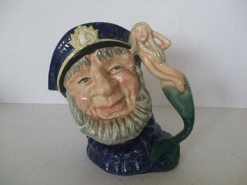 ROYAL DOULTON LARGE TOBY CHARACTER JUG "OLD SALT" D6551