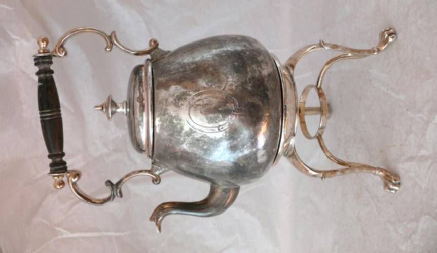 Fantastic VICTORIAN Hand Made Silver Plated Coffee Pot on Stand - MADE IN ENGLAND