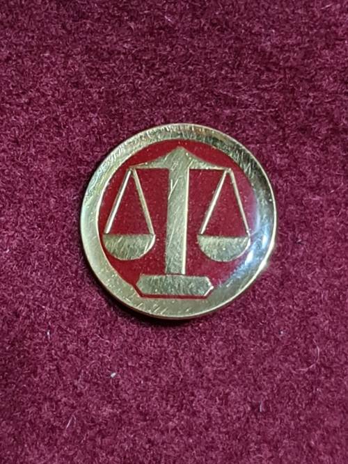 Army Law Officer proficiency breast badge