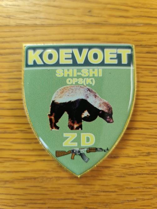 Koevoet Fantasy shoulder flash