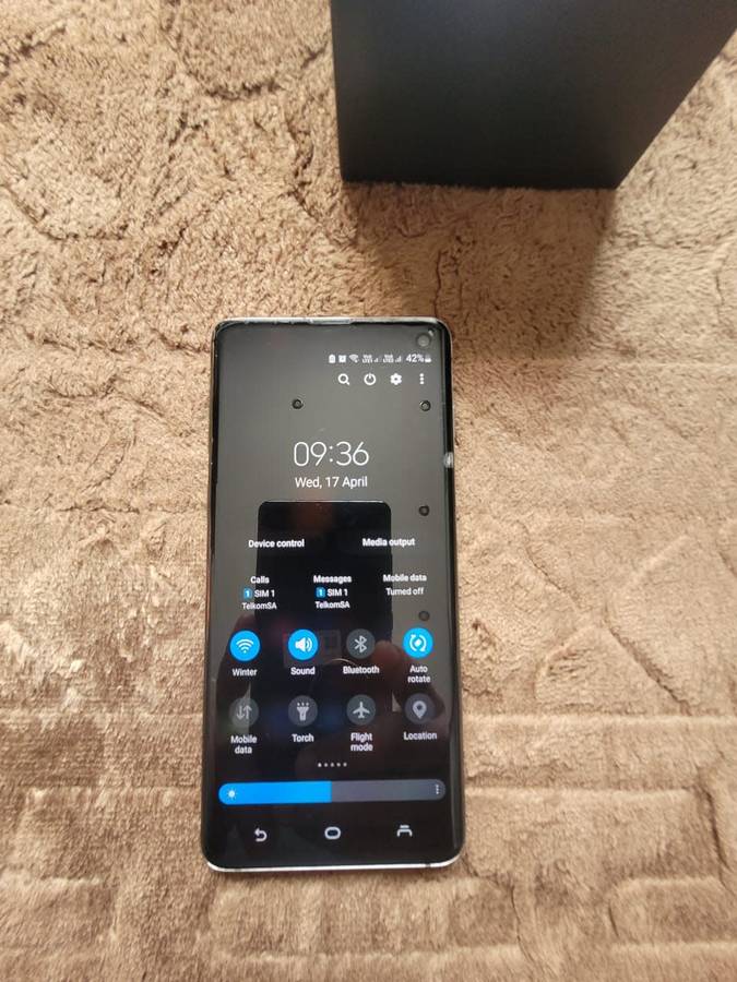 Samsung Galaxy S10 Prism Black 128GB Dual Sim