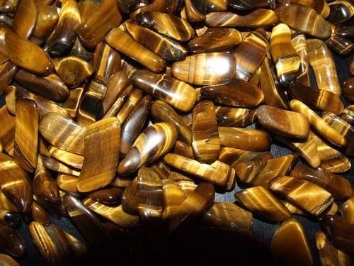 Tiger's Eye - small tumbled stone x 1