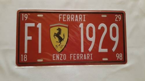 Ferrari Tin Sign