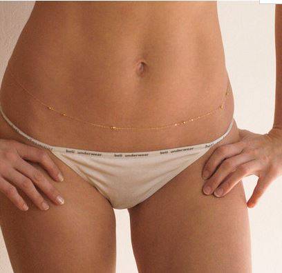 Trendy Double Layers Waist Belly Chain Bikini Necklace Body Chain
