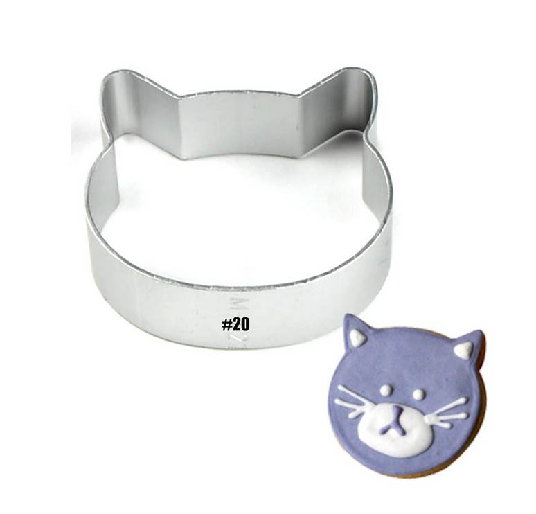 HELLO KITTY -  METAL - COOKIE -  FONDANT - JELLY - CLAY CUTTER