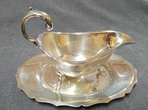 Silver Plated Gravy Boat