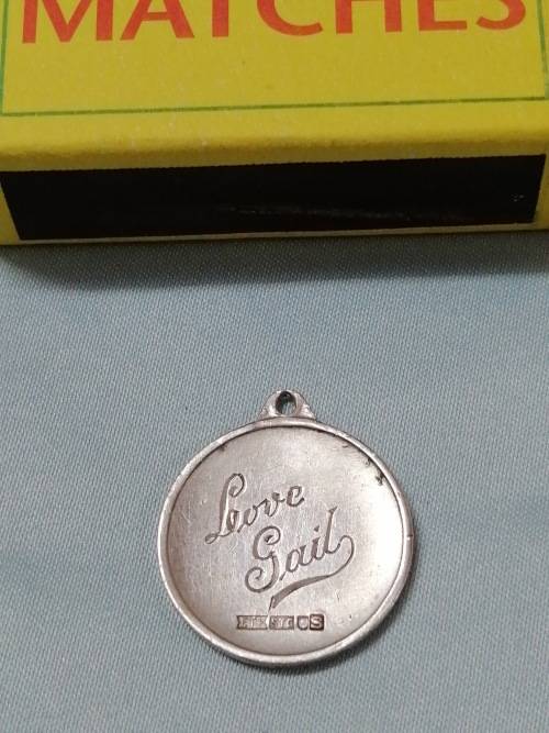 Saint Christopher Love Sail Pendant