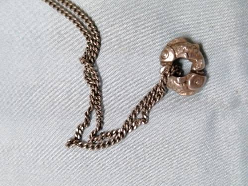 Pisces Fish Yin Yang 925 Silver Necklace