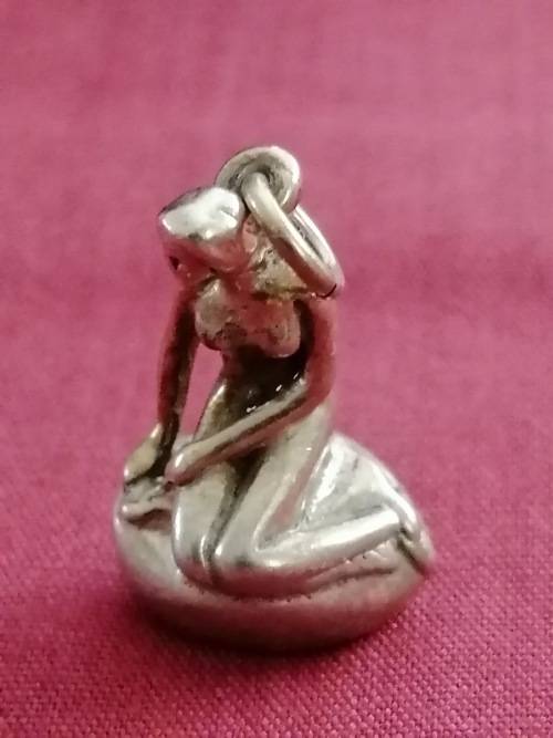 Designer Denmark HS Sterling Silver Little Mermaid Charm