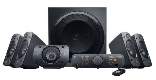 Logitech Z906 5.1 Channel Surround Sound THX Certified Premium Speaker System(Supplier Display Unit)
