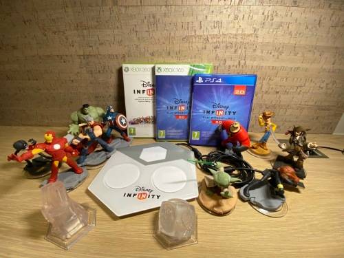 Disney Infinity Xbox360/Ps4 Bundle with 10 Characters Included