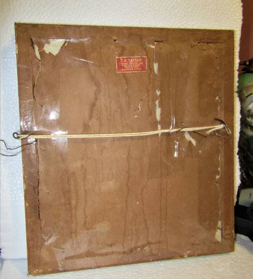 GENUINE VINTAGE 1948 TRETCHIKOFF PRINT LOST ORCHID IN ORIGINAL FRAME VGC