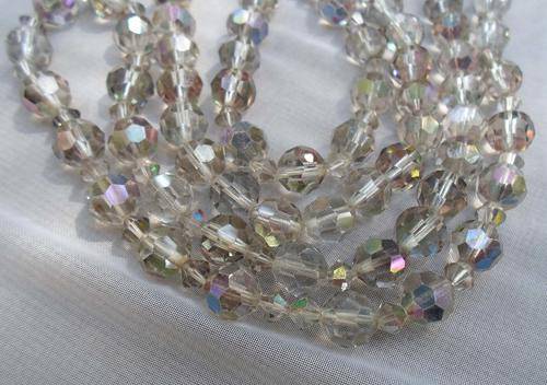 BEAUTIFUL VINTAGE 92CM CRYSTAL NECKLACE~PERFECT