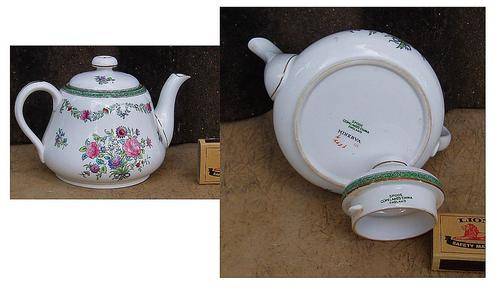 BEAUTIFUL VINTAGE SPODES COPELAND TEA 4 2 TEAPOT&COVER~DESRIABLE MINERVA PATTERN~PERFECT