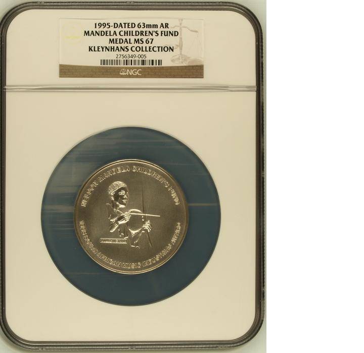 Start at Zero!!!! $$ Clearance $$ All must GO! $$ South Africa MANDELA limited LARGE medallion
