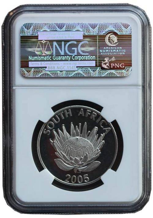 Luthuli Silver one rand MS66