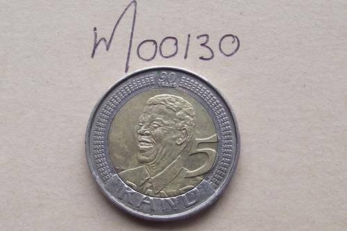 90th Birthday Mandela R5 Coin