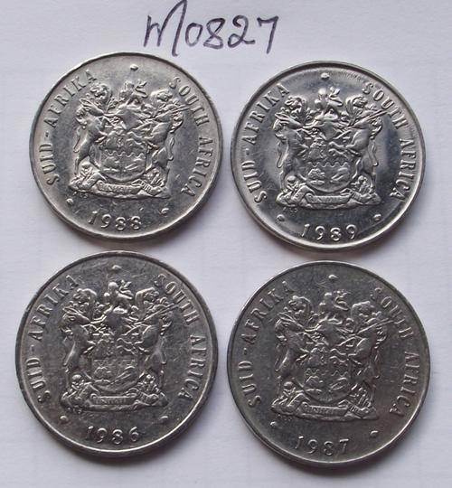 1986-1989 20c COINS (One bid for 4 coins)