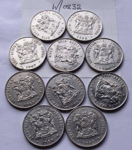 1986-1989 20c COINS (One bid for 10 coins)