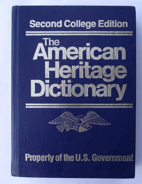 THE AMERICAN HERITAGE DICTIONARY (COLLEGE EDITION)