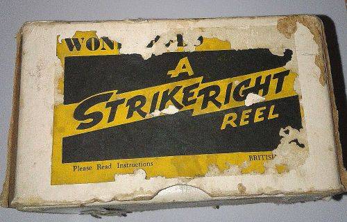 Vintage `Strike Right` Ultraflo Fishing Reel