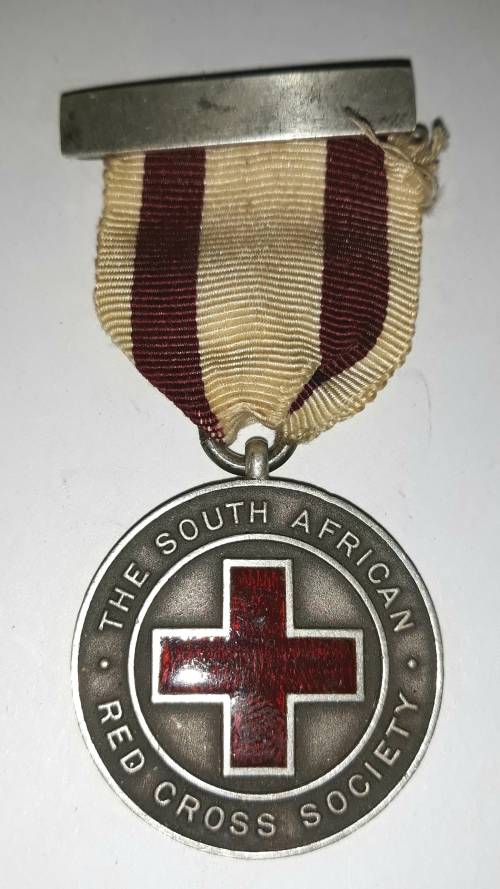 WW2 South African Silver Red Cross Medal