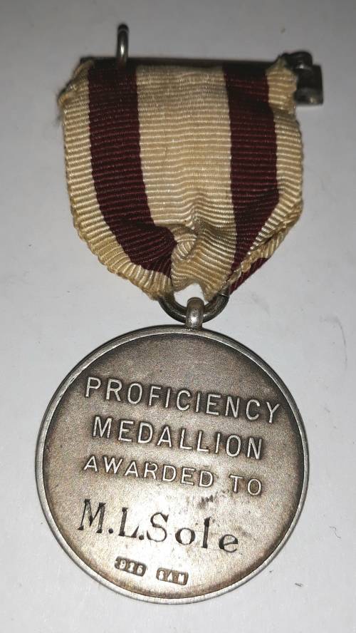 WW2 South African Silver Red Cross Medal