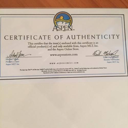 Justice League of America - Issue 1 (2006) - Turner cover - Signed by Michael Turner