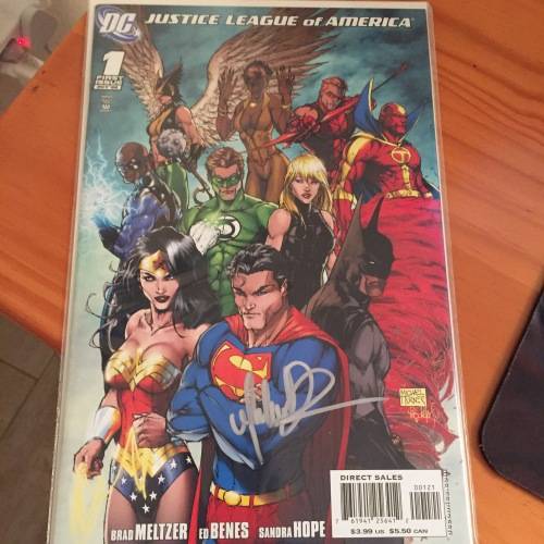 Justice League of America - Issue 1 (2006) - Turner cover - Signed by Michael Turner