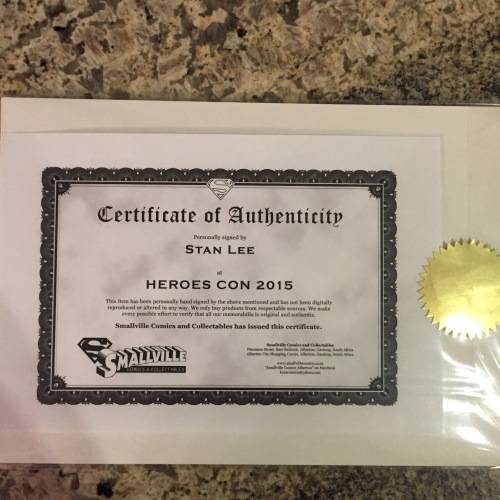 Amazing Spider-Man #1 (Renew your Vows) - signed by Stan Lee