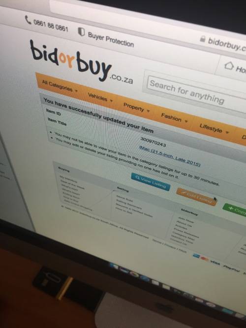 iMac (21.5-inch, Late 2015)