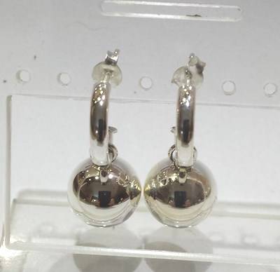 925 STERLING SILVER PRETTY WOMAN HANGING EARRINGS