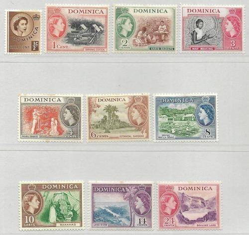 Dominica and Sierra Leone - selection of mint and used stamps (SNC relisting)