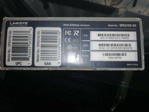 Linksys Voice Gateway Router