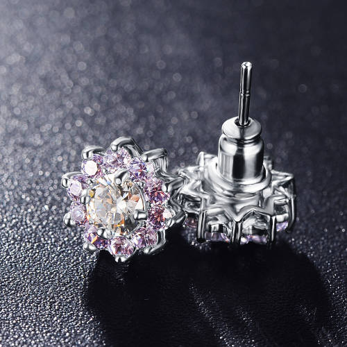 **ABSOLUTELY BEAUTIFUL** PLATINUM PLATED EARRINGS