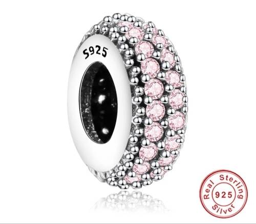 925 Genuine Sterling Silver Spacer Charm