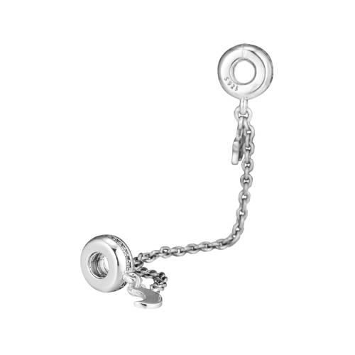 925 Sterling Silver Galaxy Safety Chain