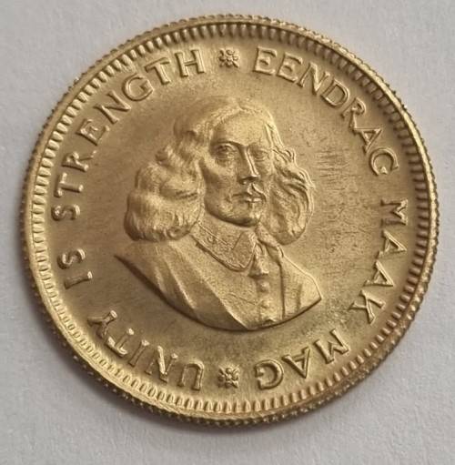 1975 RSA R1 22CT GOLD COIN