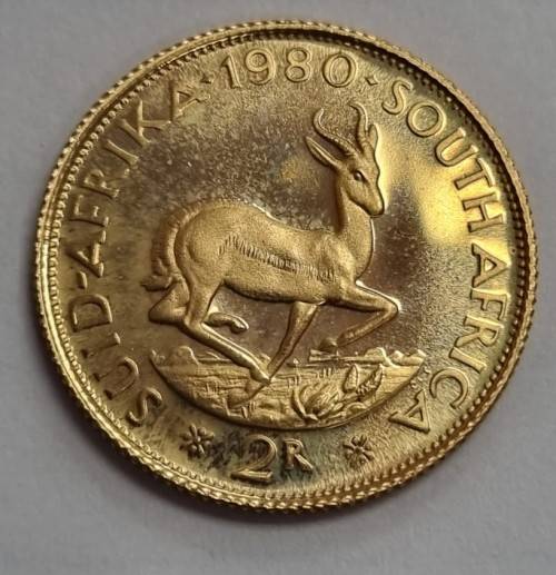 1980 RSA R2 22CT GOLD COIN