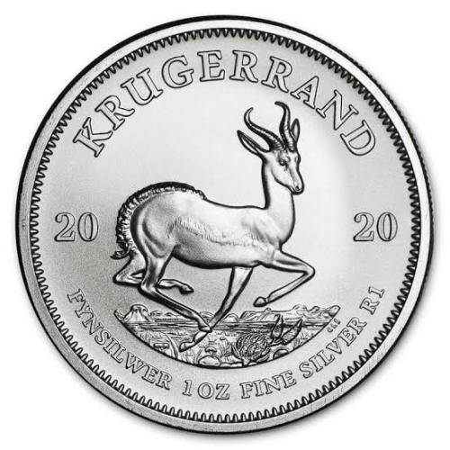 2020 One Troy Ounce Silver Krugerrand