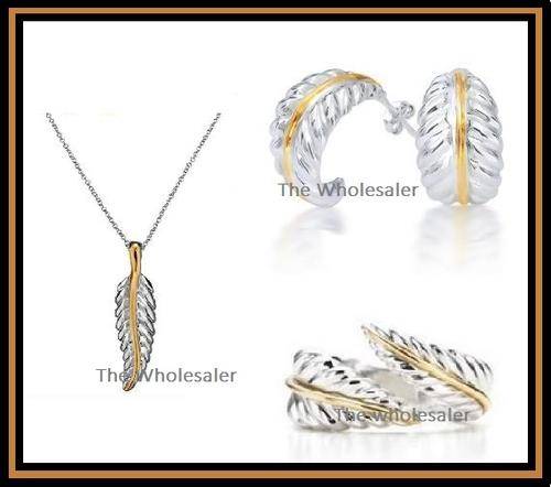 FIRST TIME ON BIDORBUY!!! STUNNING!!!! SILVER PLATED JEWELLERY SET