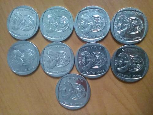 One lot of South African coins