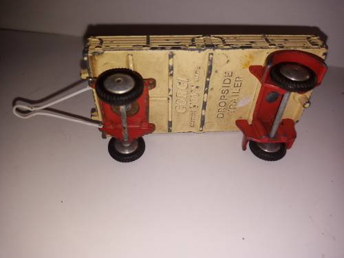 Corgi dropside trailer