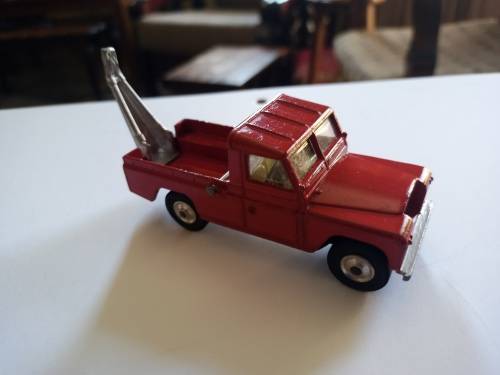 corgi land rover break down