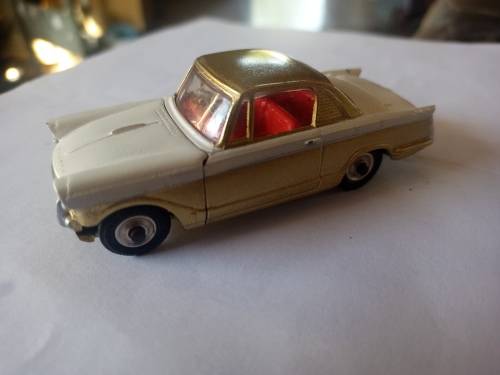 corgi. Triumph herald coupe. bumper corners broken off