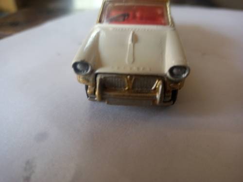 corgi. Triumph herald coupe. bumper corners broken off