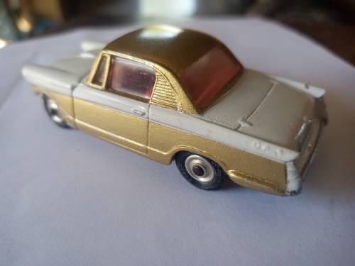 corgi. Triumph herald coupe. bumper corners broken off