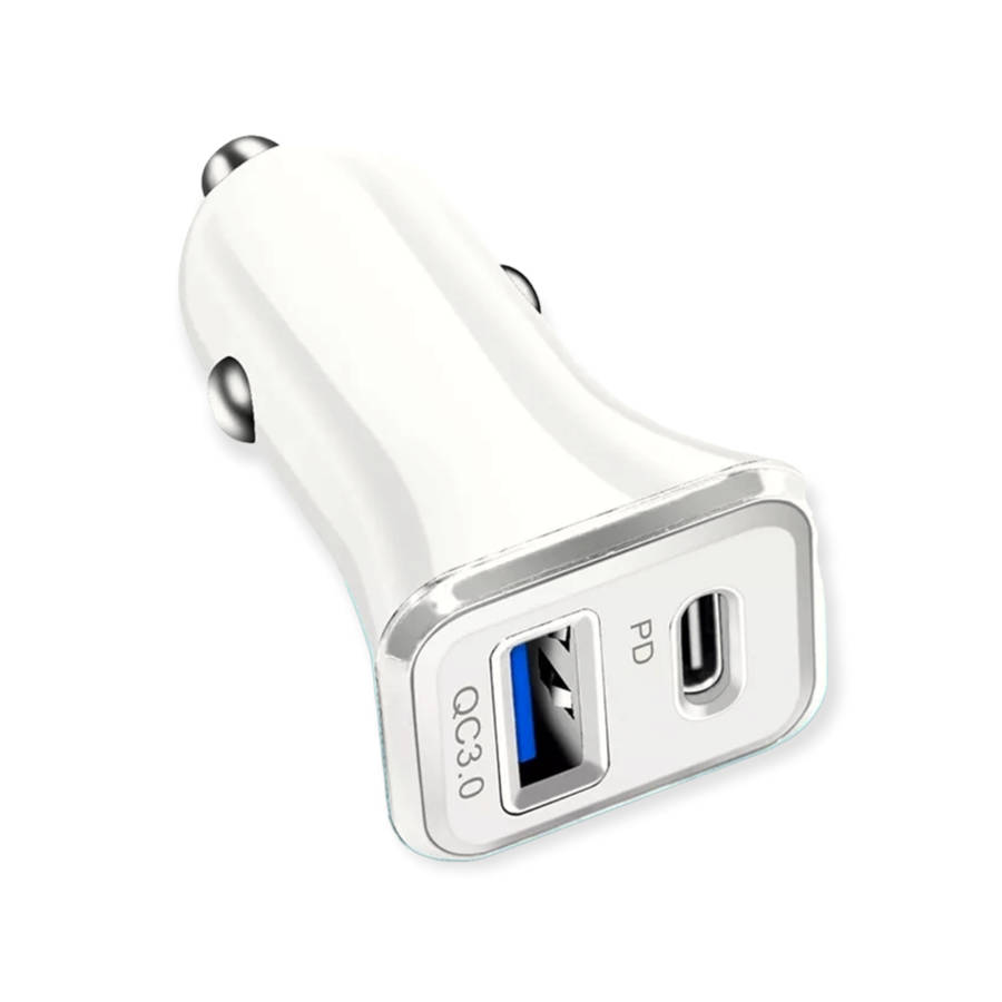 Treqa USB And PD Car Charger 2.4A