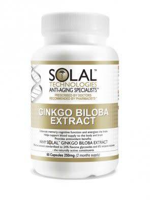 Solal | Ginkgo Biloba Extract | 60 Capsules